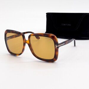 NEW TOM FORD SUNGLASSES LORELAI TF1156 52E WOMEN HAVANA EYEWEAR FT1156 52E